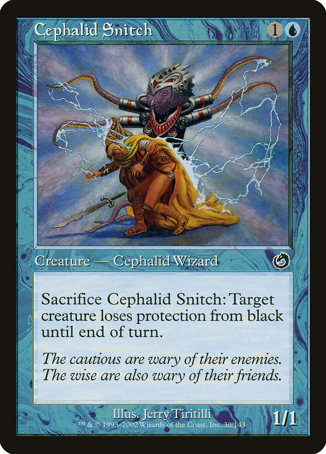 Cephalid Snitch [Torment] | Card Merchant Takapuna