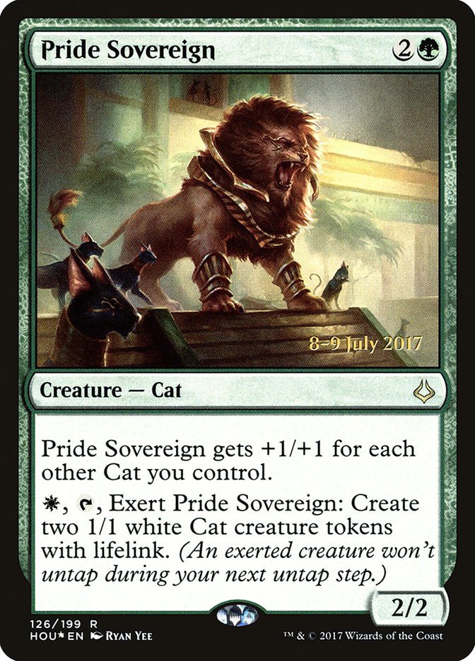 Pride Sovereign [Hour of Devastation Prerelease Promos] | Card Merchant Takapuna