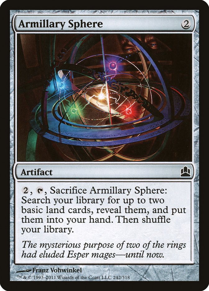 Armillary Sphere [Commander 2011] | Card Merchant Takapuna