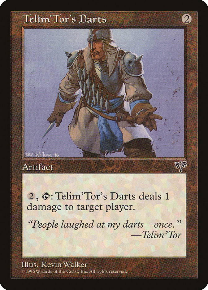 Telim'Tor's Darts [Mirage] | Card Merchant Takapuna