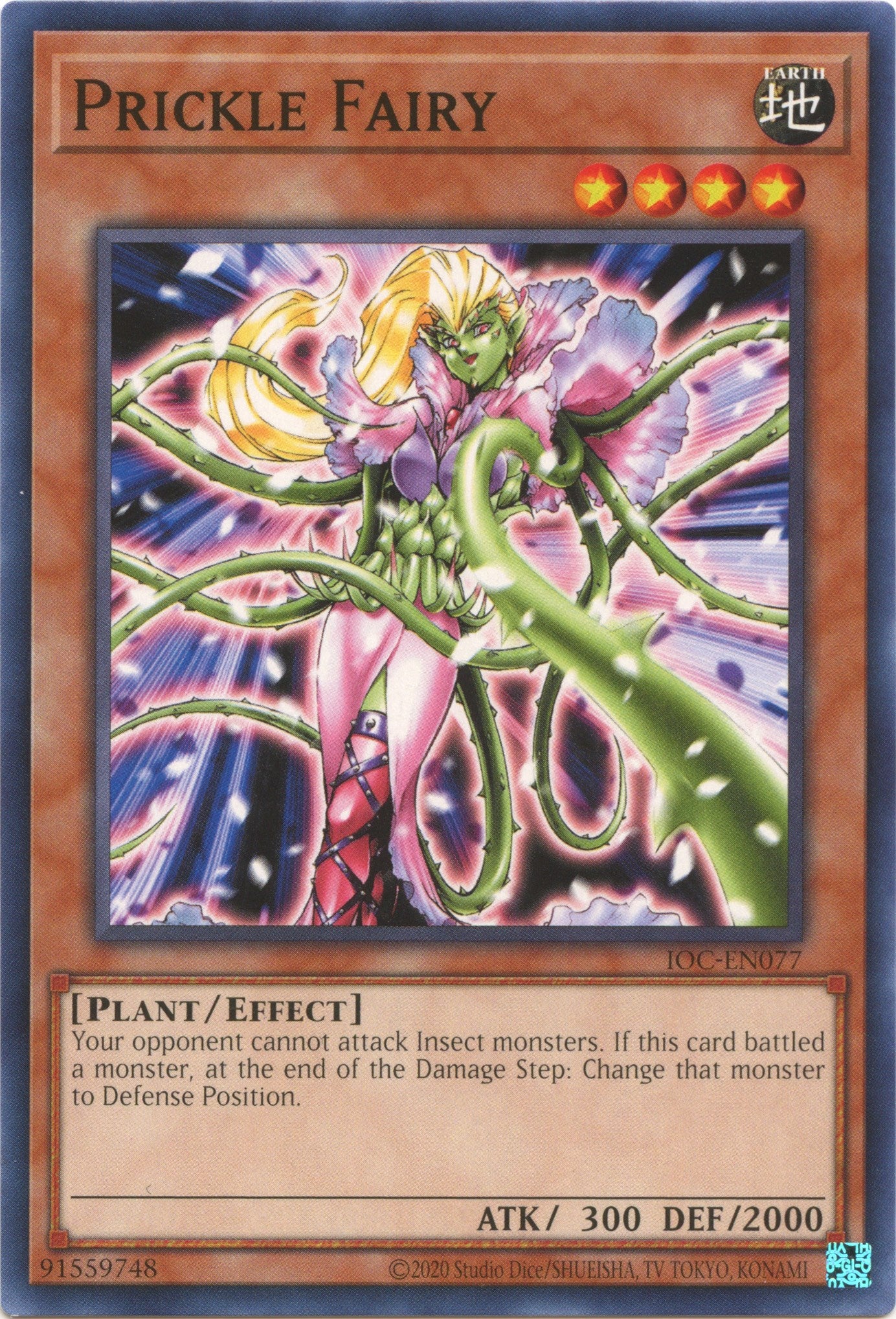 Prickle Fairy (25th Anniversary) [IOC-EN077] Common | Card Merchant Takapuna