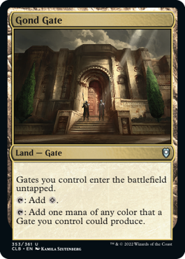 Gond Gate [Commander Legends: Battle for Baldur's Gate] | Card Merchant Takapuna