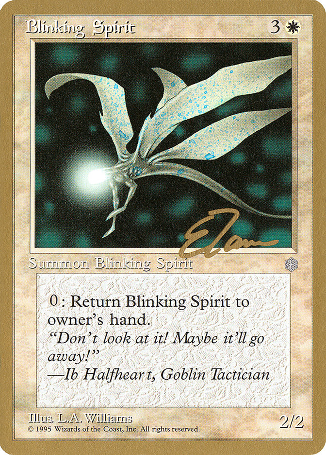 Blinking Spirit (Eric Tam) [Pro Tour Collector Set] | Card Merchant Takapuna