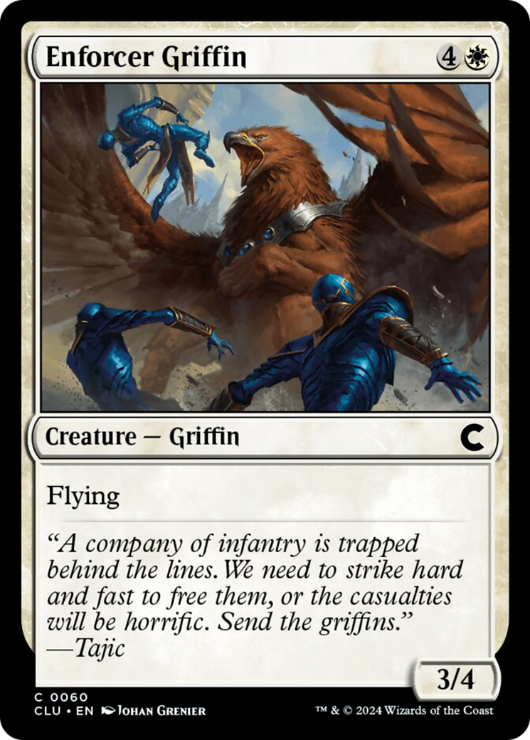 Enforcer Griffin [Ravnica: Clue Edition] | Card Merchant Takapuna