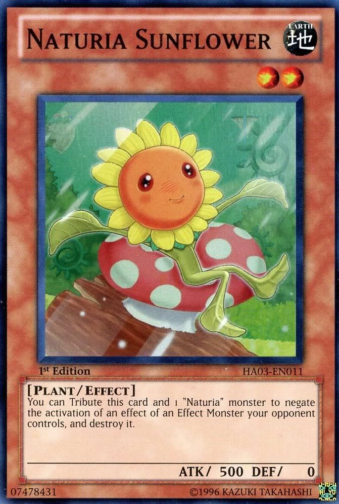 Naturia Sunflower [HA03-EN011] Super Rare | Card Merchant Takapuna