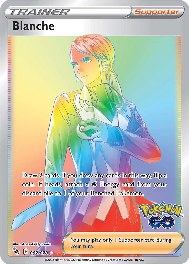 Blanche (082/078) [Pokémon GO] | Card Merchant Takapuna