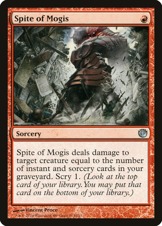 Spite of Mogis [Journey into Nyx] | Card Merchant Takapuna