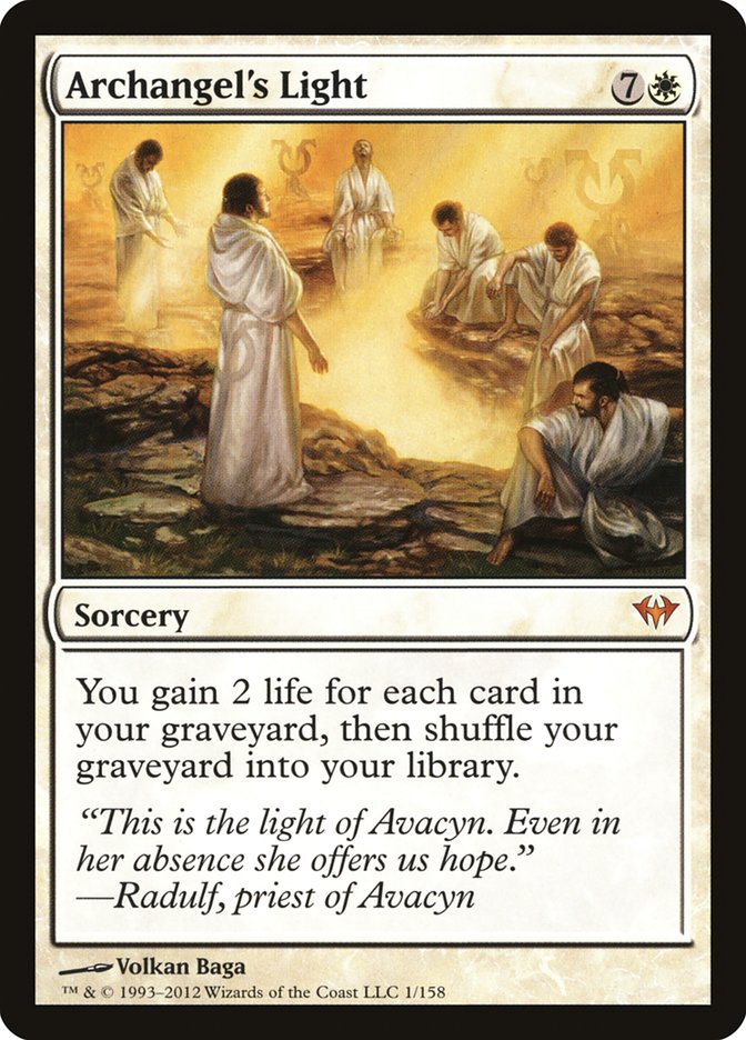 Archangel's Light [Dark Ascension] | Card Merchant Takapuna