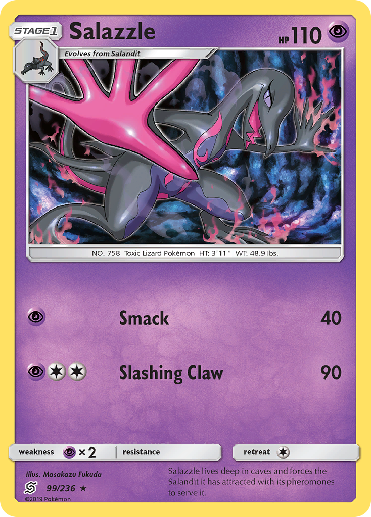 Salazzle (99/236) [Sun & Moon: Unified Minds] | Card Merchant Takapuna