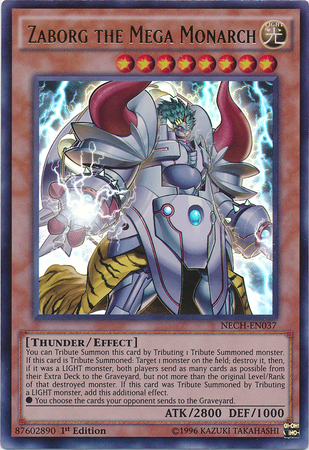 Zaborg the Mega Monarch [NECH-EN037] Ultra Rare | Card Merchant Takapuna