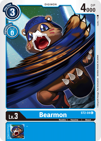 Bearmon [ST2-04] [Starter Deck: Cocytus Blue] | Card Merchant Takapuna