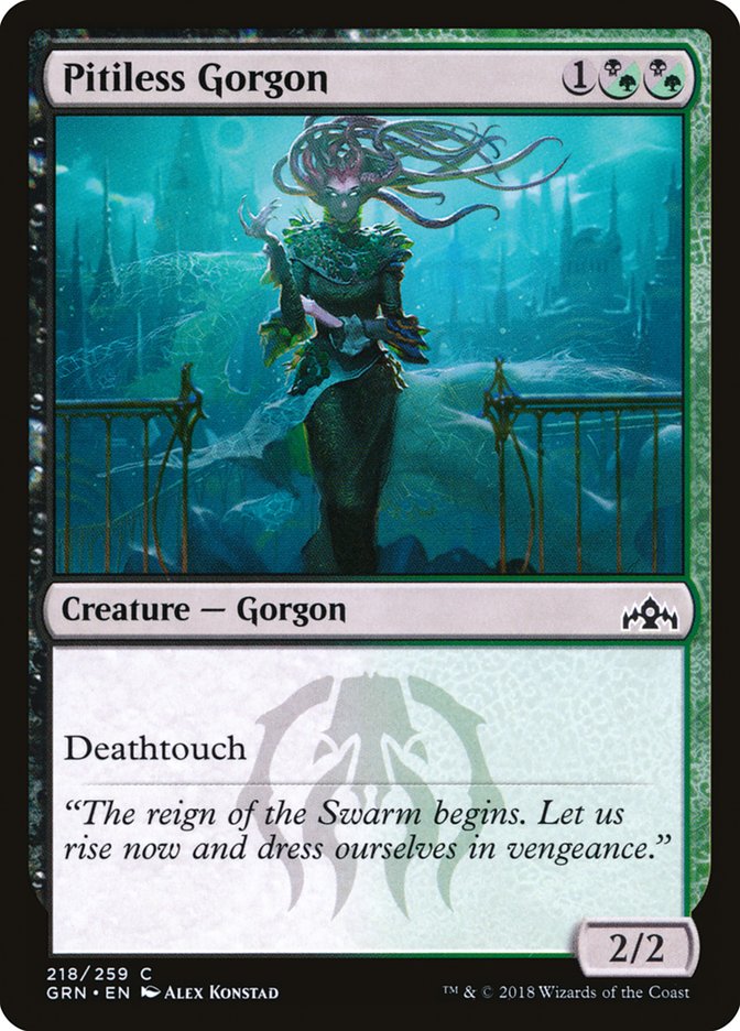 Pitiless Gorgon [Guilds of Ravnica] | Card Merchant Takapuna