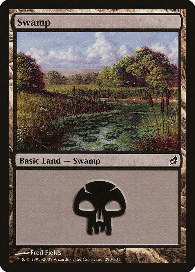 Swamp (290) [Lorwyn] | Card Merchant Takapuna