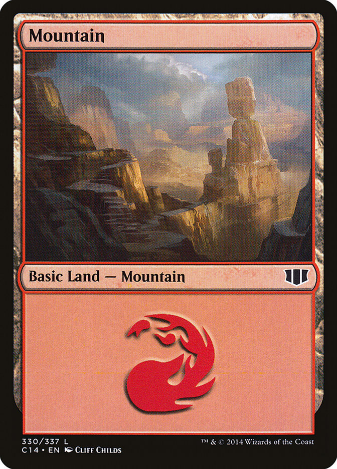 Mountain (330) [Commander 2014] | Card Merchant Takapuna