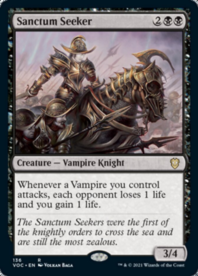 Sanctum Seeker [Innistrad: Crimson Vow Commander] | Card Merchant Takapuna