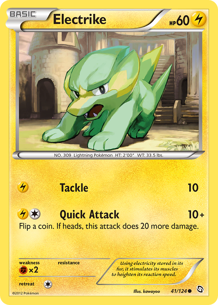 Electrike (41/124) [Black & White: Dragons Exalted] | Card Merchant Takapuna