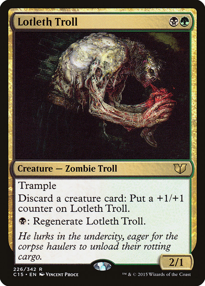 Lotleth Troll [Commander 2015] | Card Merchant Takapuna