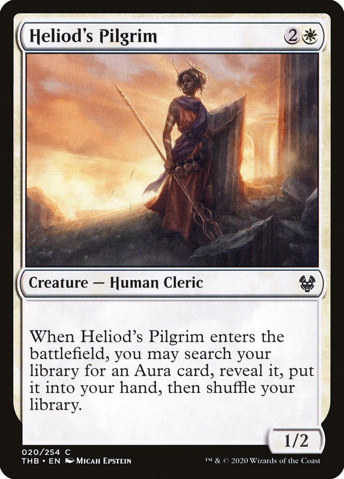 Heliod's Pilgrim [Theros Beyond Death] | Card Merchant Takapuna