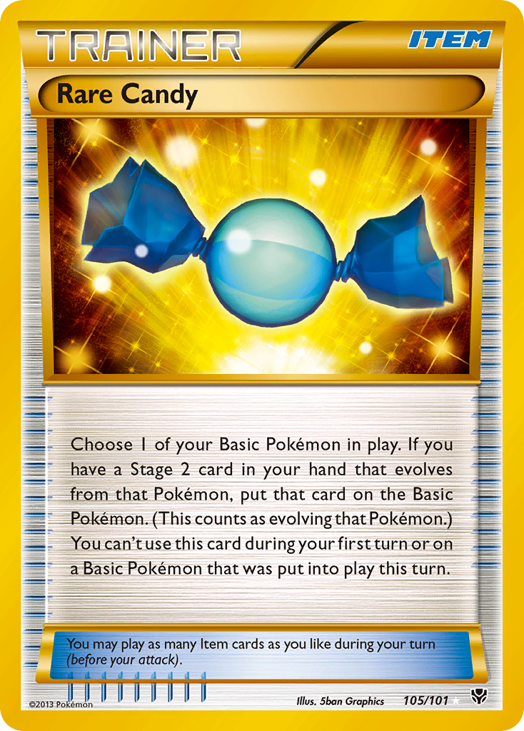 Rare Candy (105/101) [Black & White: Plasma Blast] | Card Merchant Takapuna