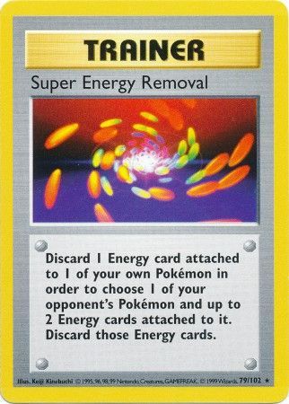 Super Energy Removal (79/102) [Base Set Shadowless Unlimited] | Card Merchant Takapuna