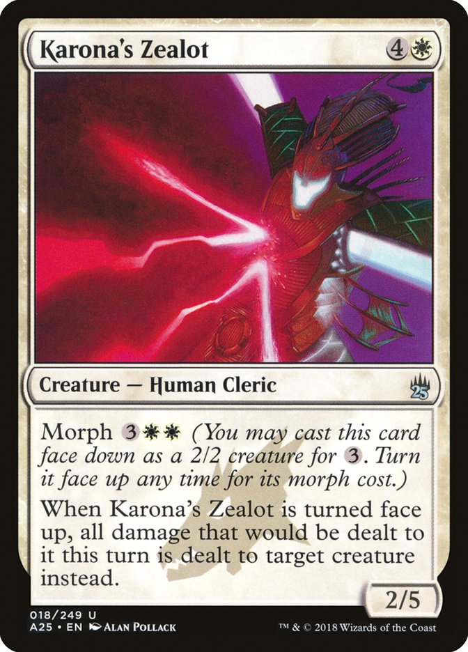 Karona's Zealot [Masters 25] | Card Merchant Takapuna