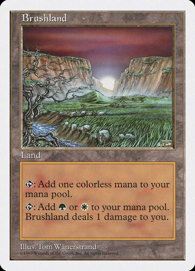 Brushland [Fifth Edition] | Card Merchant Takapuna