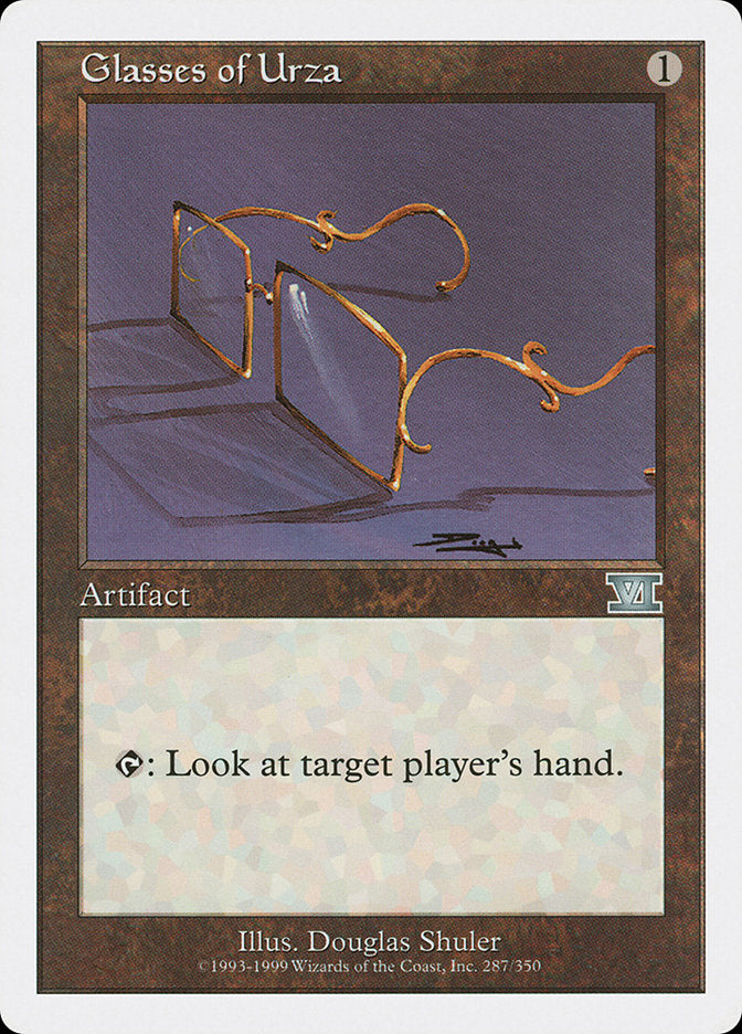 Glasses of Urza [Classic Sixth Edition] | Card Merchant Takapuna