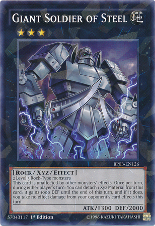 Giant Soldier of Steel [BP03-EN126] Shatterfoil Rare | Card Merchant Takapuna