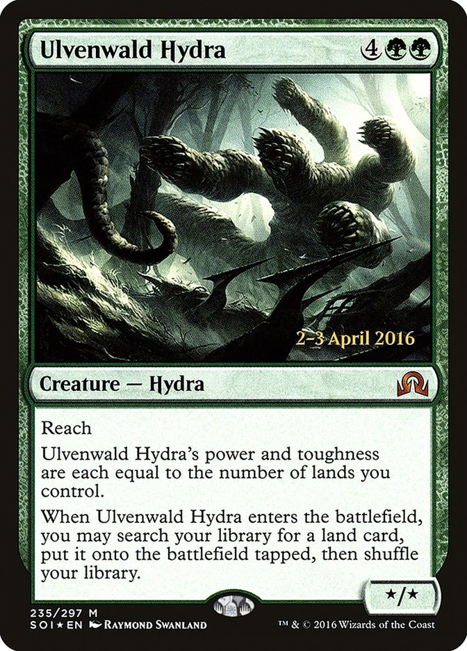 Ulvenwald Hydra [Shadows over Innistrad Prerelease Promos] | Card Merchant Takapuna