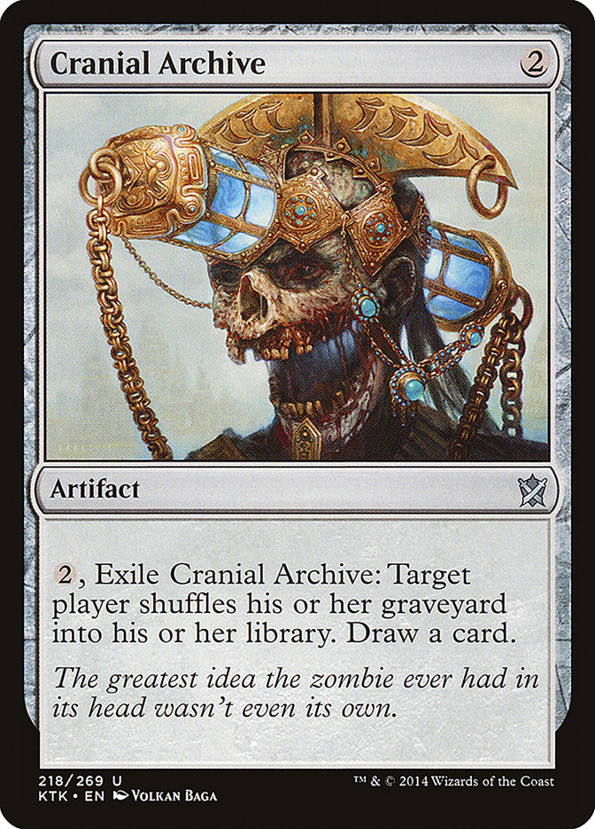 Cranial Archive [Khans of Tarkir] | Card Merchant Takapuna