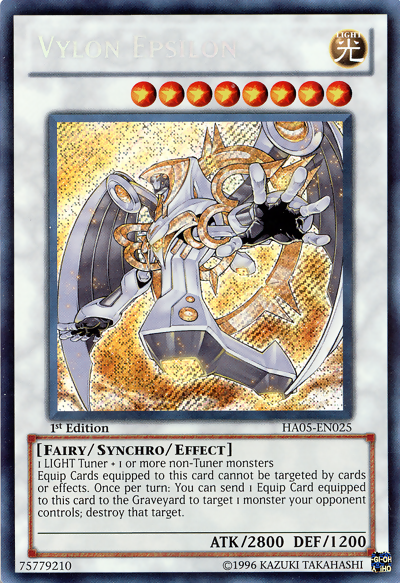 Vylon Epsilon [HA05-EN025] Secret Rare | Card Merchant Takapuna