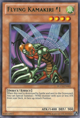 Flying Kamakiri 1 (Green) [DL13-EN003] Rare | Card Merchant Takapuna