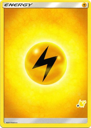 Lightning Energy (Pikachu Stamp #31) [Battle Academy 2020] | Card Merchant Takapuna