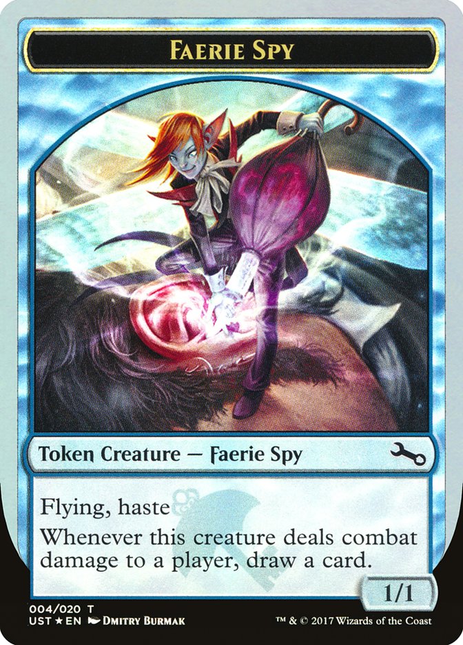 Faerie Spy Token [Unstable Tokens] | Card Merchant Takapuna