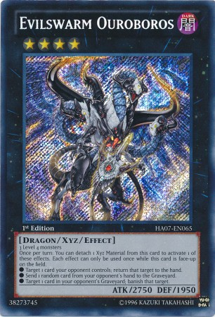 Evilswarm Ouroboros [HA07-EN065] Secret Rare | Card Merchant Takapuna