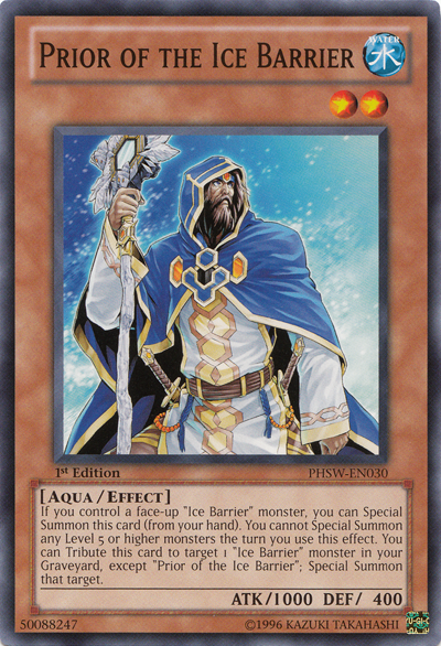 Prior of the Ice Barrier [PHSW-EN030] Common | Card Merchant Takapuna