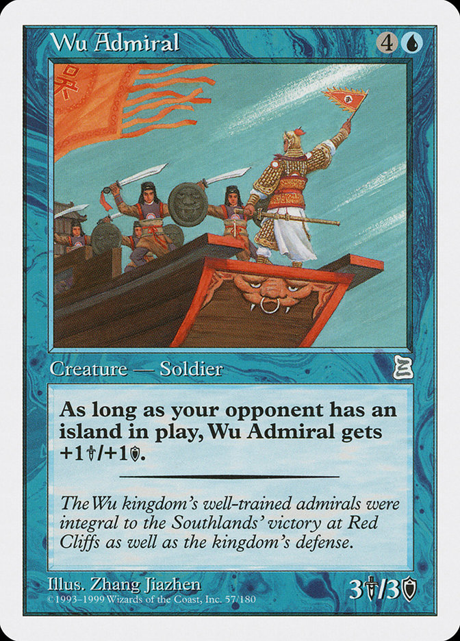 Wu Admiral [Portal Three Kingdoms] | Card Merchant Takapuna