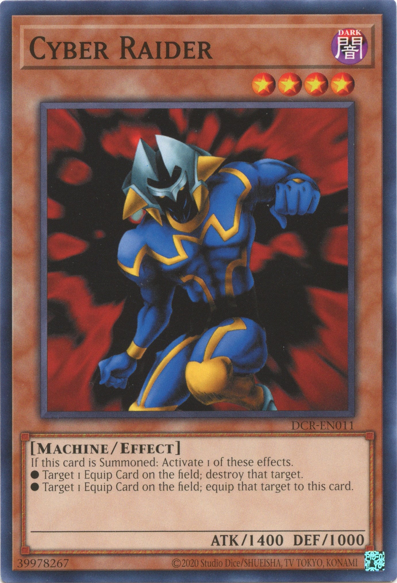 Cyber Raider (25th Anniversary) [DCR-EN011] Common | Card Merchant Takapuna