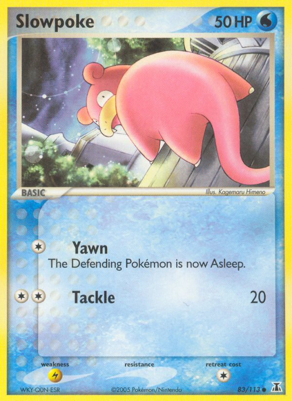 Slowpoke (83/113) [EX: Delta Species] | Card Merchant Takapuna