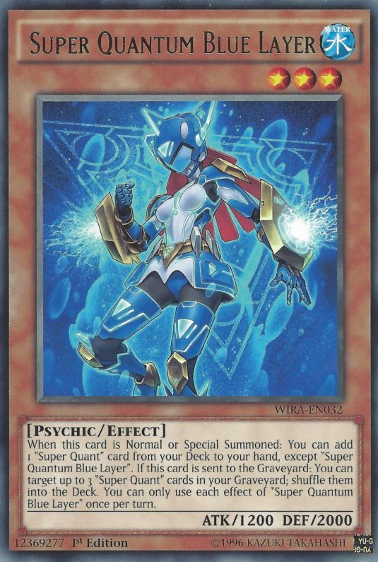 Super Quantum Blue Layer [WIRA-EN032] Rare | Card Merchant Takapuna