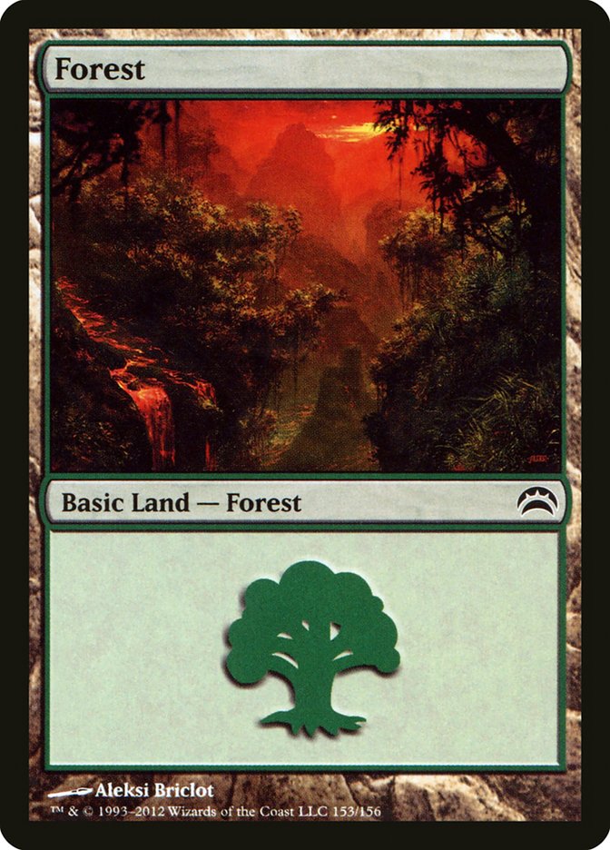 Forest (153) [Planechase 2012] | Card Merchant Takapuna