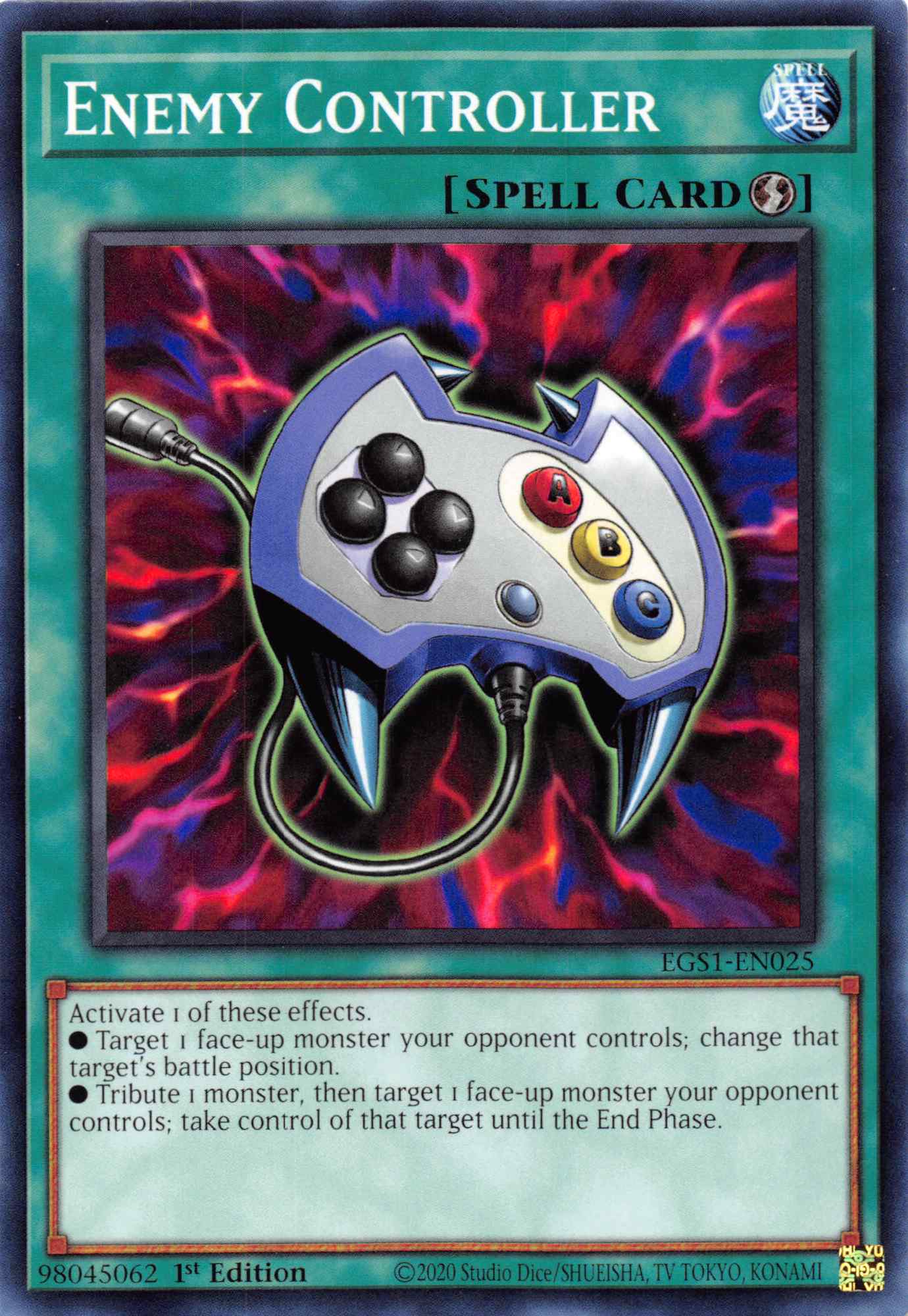 Enemy Controller [EGS1-EN025] Common | Card Merchant Takapuna