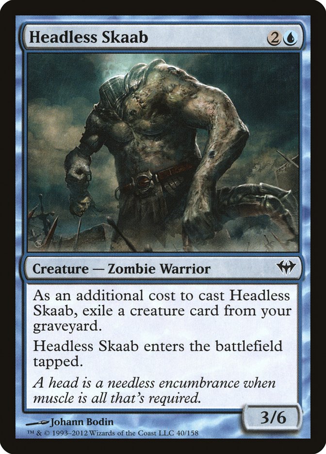 Headless Skaab [Dark Ascension] | Card Merchant Takapuna