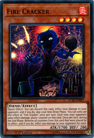 Fire Cracker [AC18-EN007] Super Rare | Card Merchant Takapuna