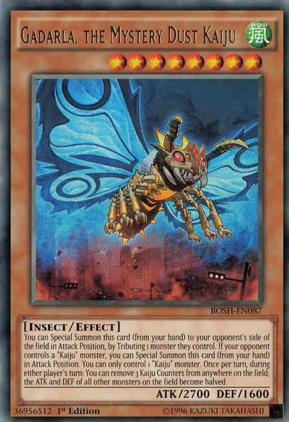 Gadarla, the Mystery Dust Kaiju [BOSH-EN087] Rare | Card Merchant Takapuna