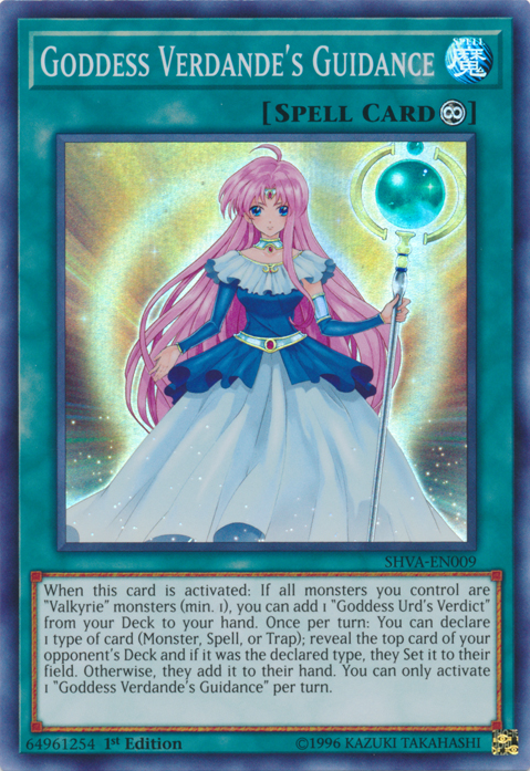 Goddess Verdande's Guidance [SHVA-EN009] Super Rare | Card Merchant Takapuna