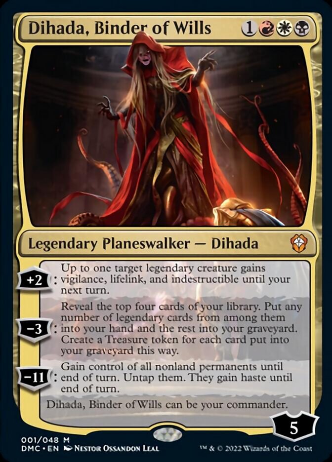 Dihada, Binder of Wills [Dominaria United Commander] | Card Merchant Takapuna