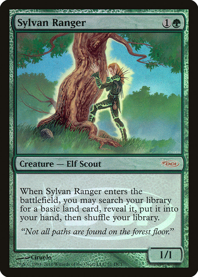 Sylvan Ranger [Wizards Play Network 2010] | Card Merchant Takapuna