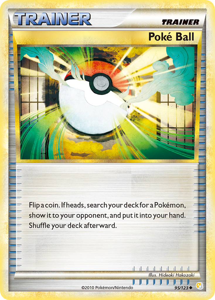 Poke Ball (95/123) [HeartGold & SoulSilver: Base Set] | Card Merchant Takapuna