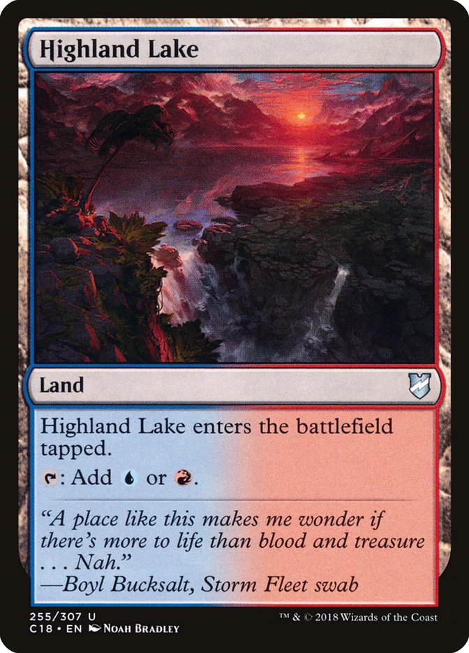 Highland Lake [Commander 2018] | Card Merchant Takapuna